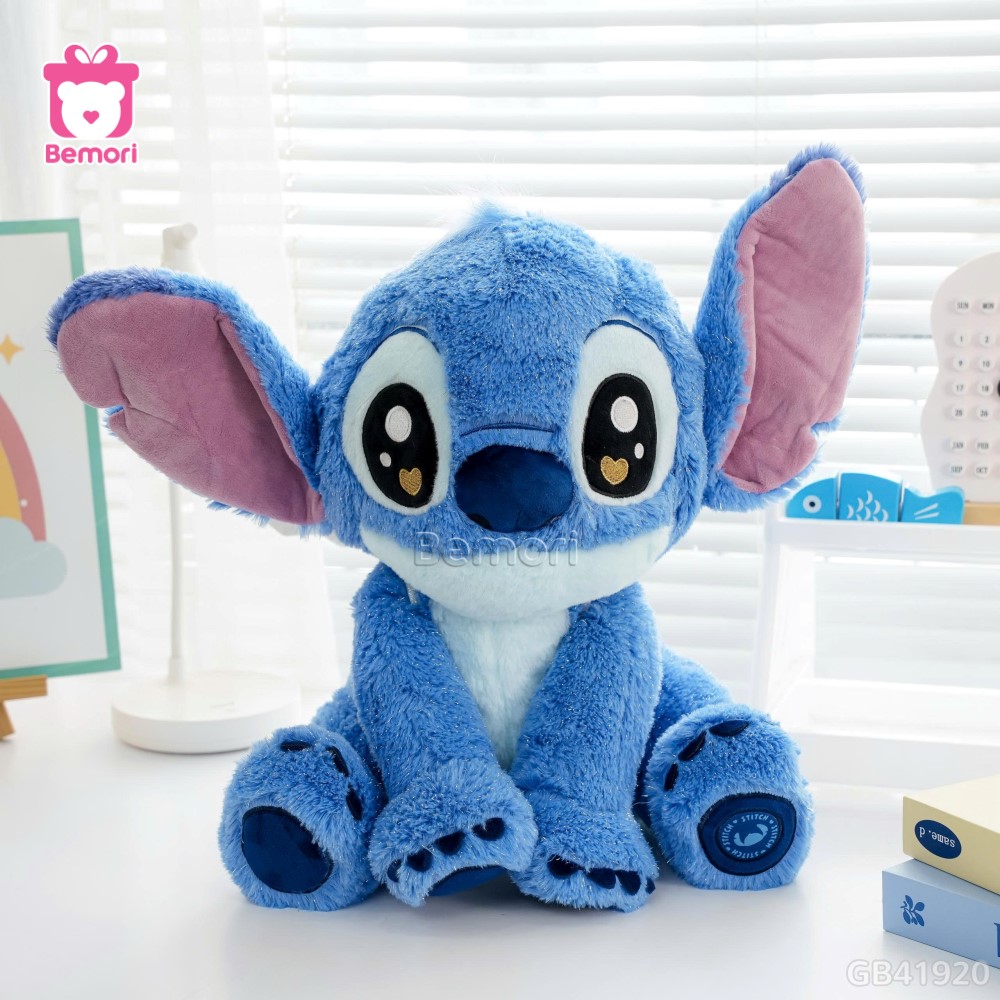 Gấu Bông Stitch Ngồi Cánh Tiên