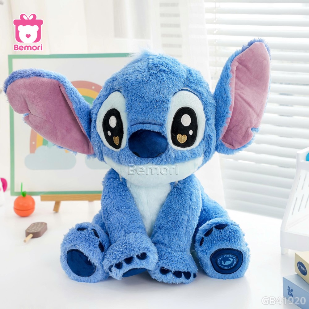 Gấu Bông Stitch Ngồi Cánh Tiên