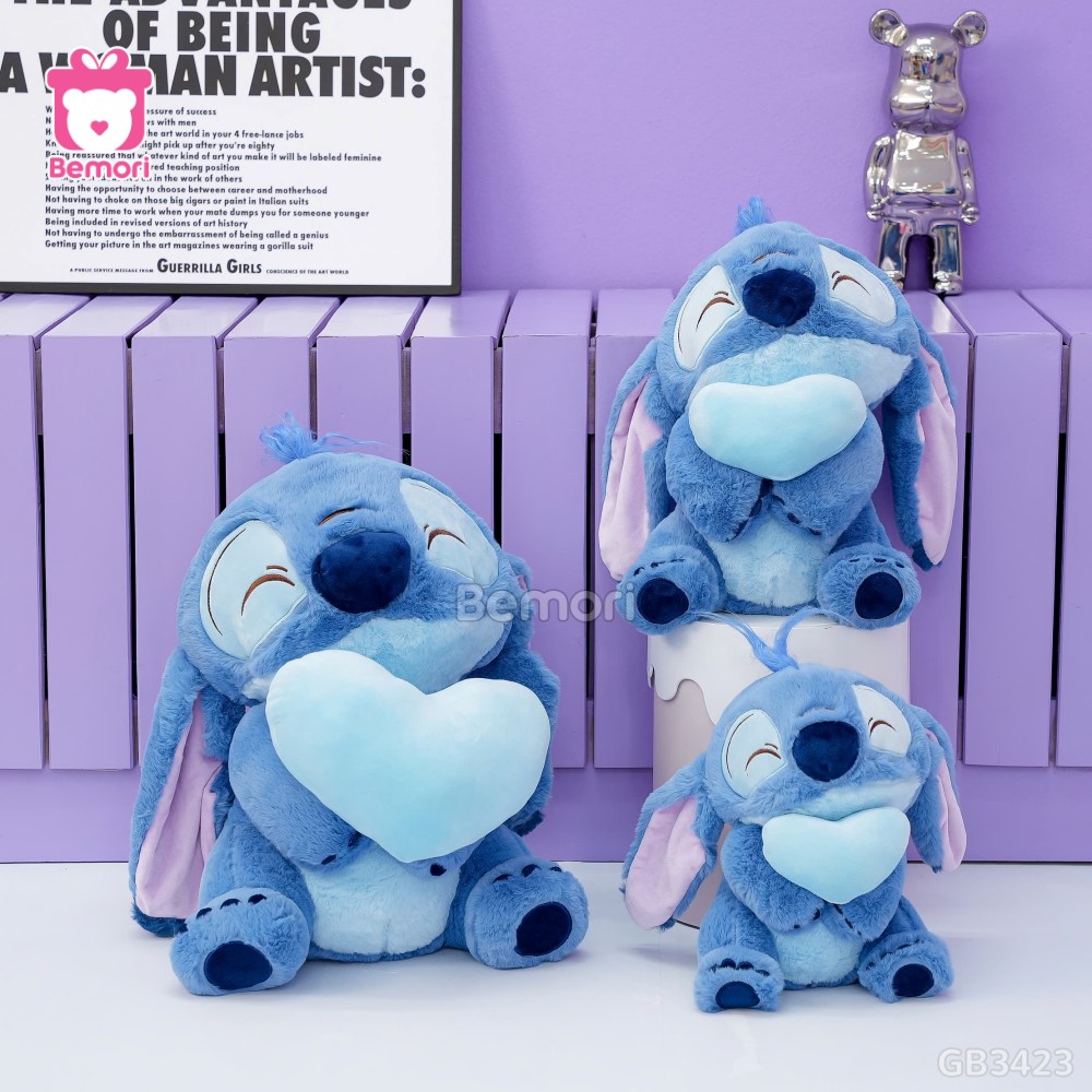 Gấu Bông Stitch Ôm Tim – Siêu cute