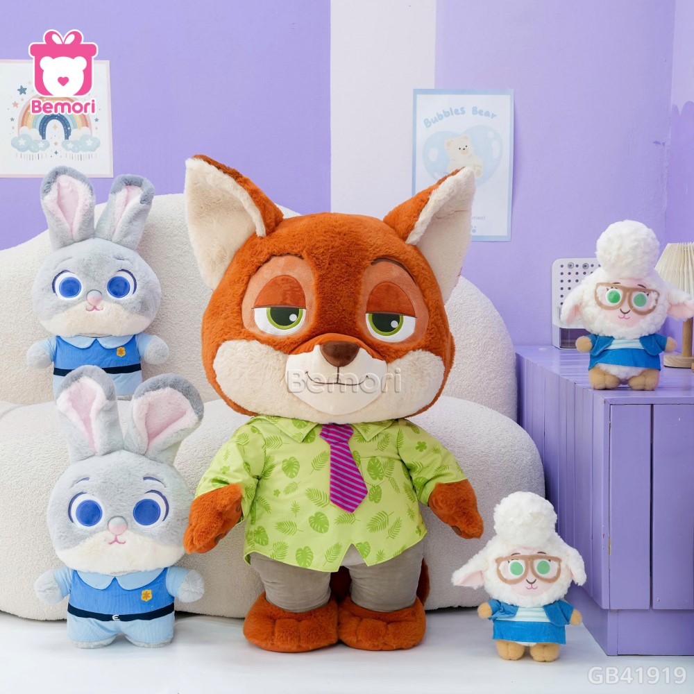 Gấu Bông Zootopia Đứng - Cáo Nick