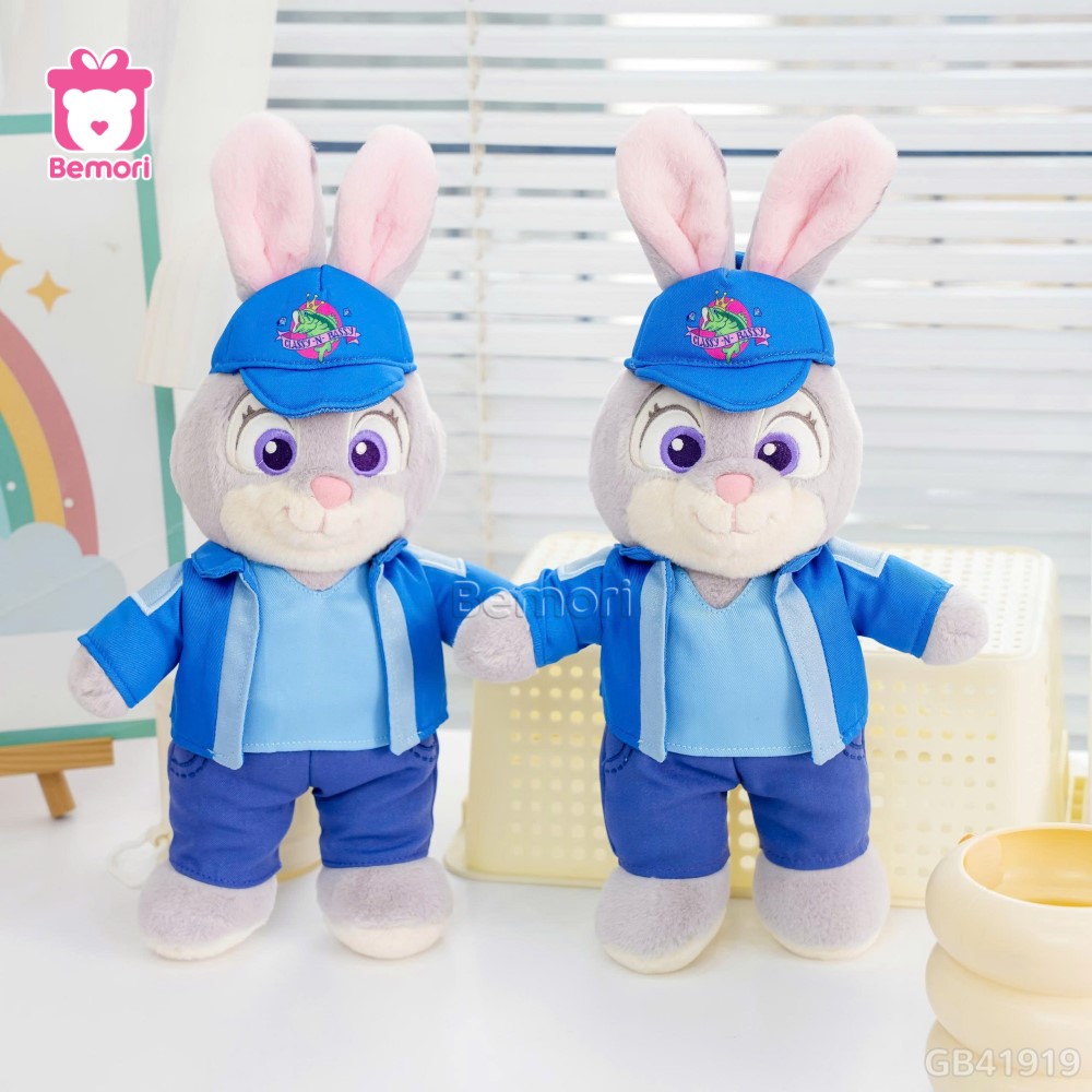 Gấu Bông Zootopia Đứng Đội Mũ