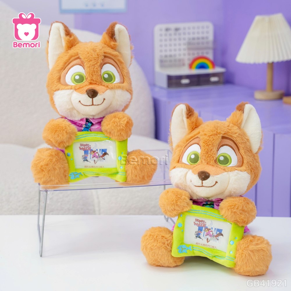 Gấu Bông Zootopia Ngồi Cầm Bảng