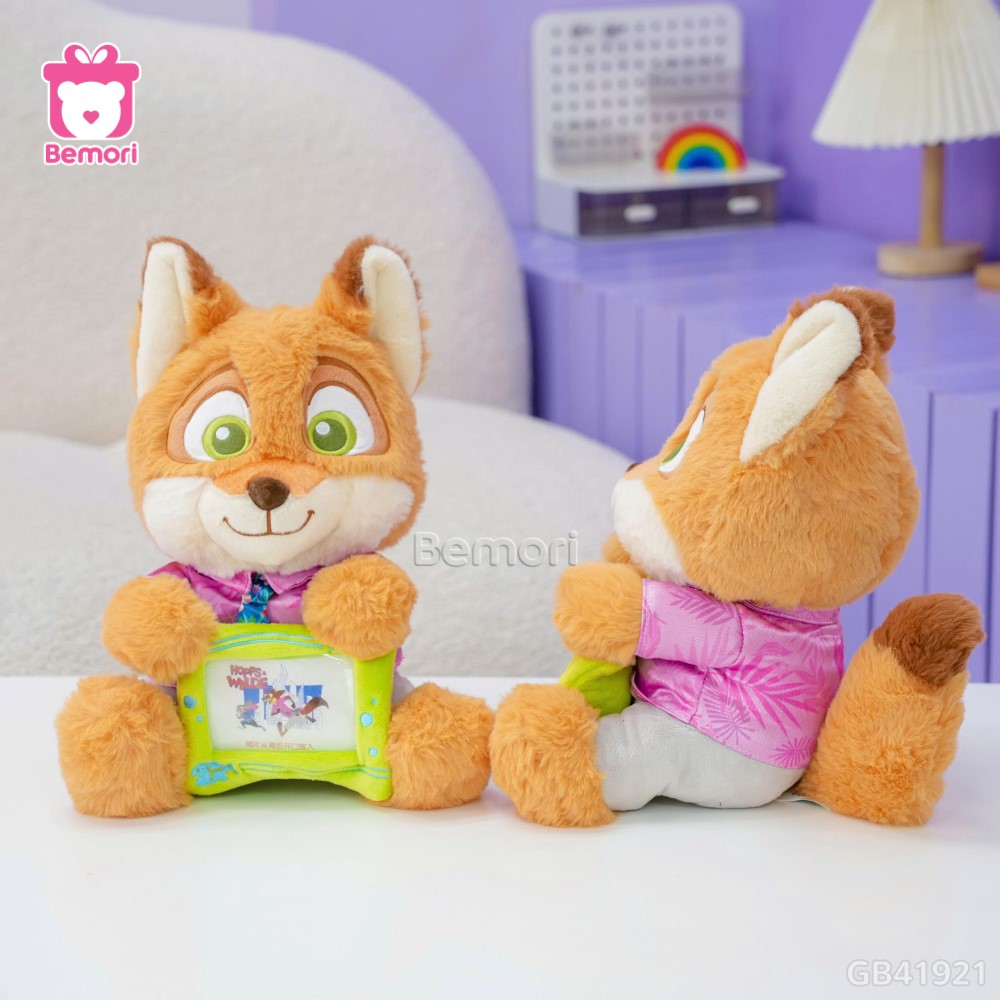 Gấu Bông Zootopia Ngồi Cầm Bảng