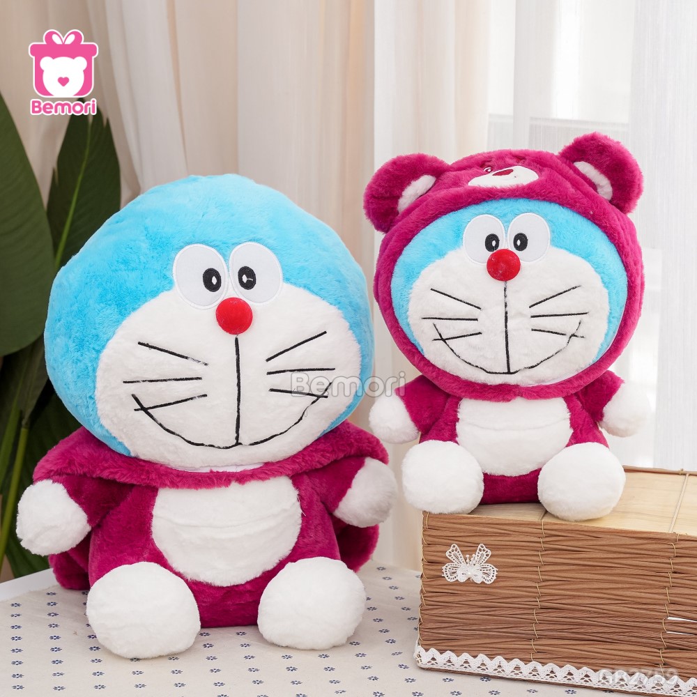 Gấu Bông Doraemon Cosplay Lotso có thể cởi mũ