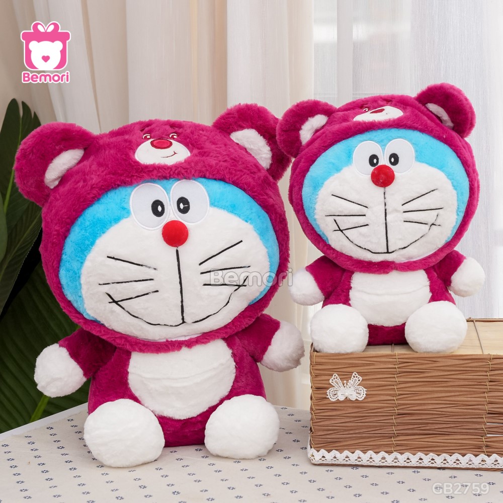 Gấu Bông Doraemon Cosplay Lotso đa dạng kích thước