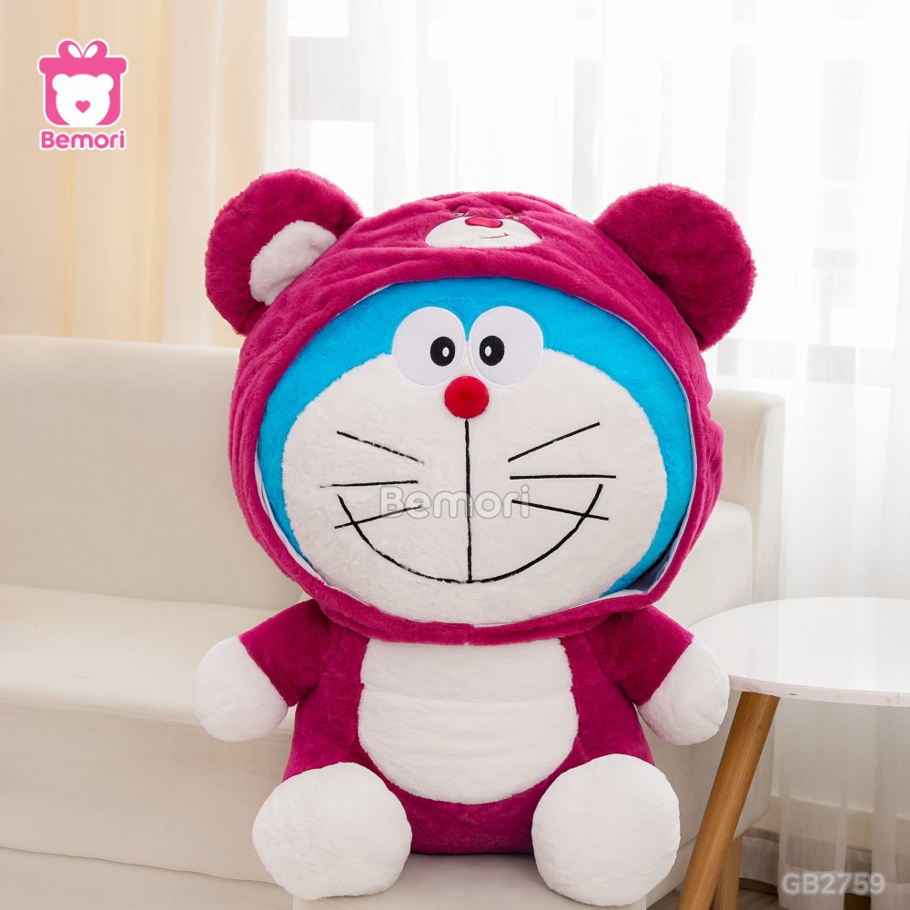 Gấu Bông Doraemon Cosplay Lotso thích hợp làm gấu ôm dễ thương