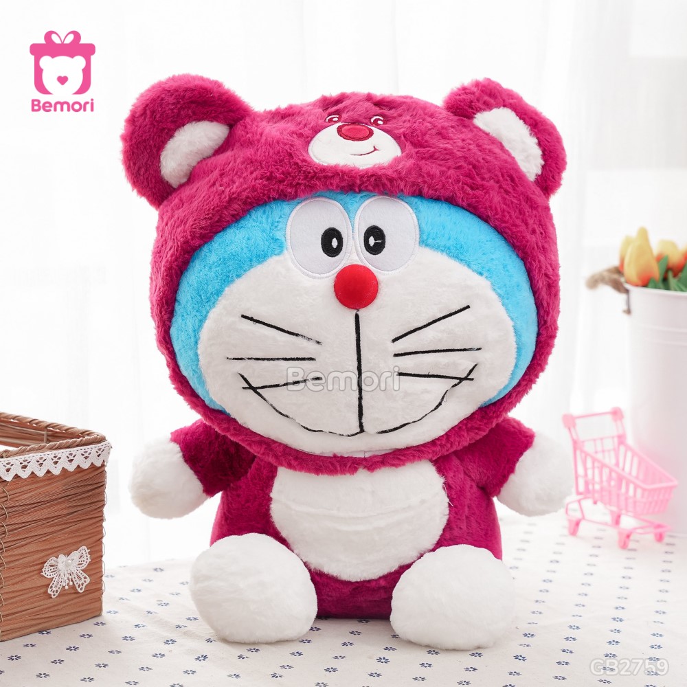 Gấu Bông Doraemon Cosplay Lotso mềm mại, êm ái