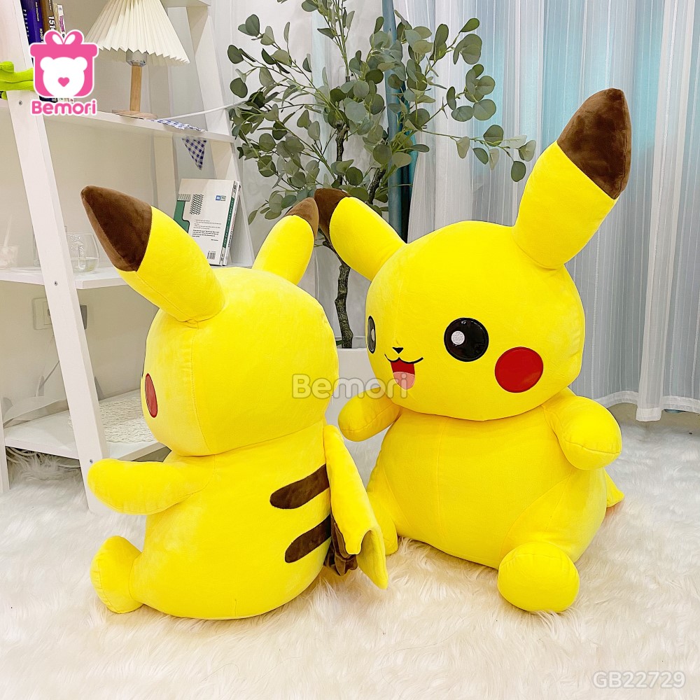 Gấu Bông Pikachu Đại Mắt Tròn có nhiều size