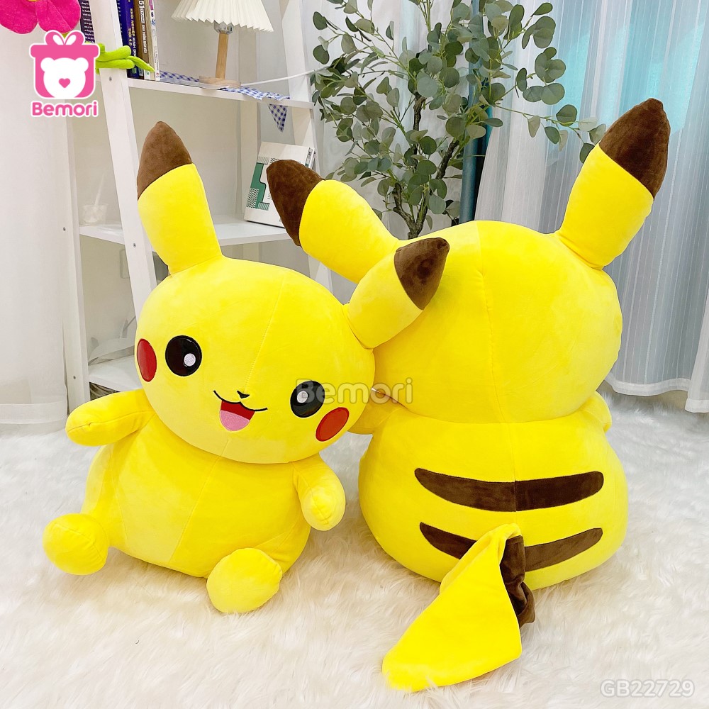 Gấu Bông Pikachu Đại Mắt Tròn được nhiều bạn trẻ yêu thích