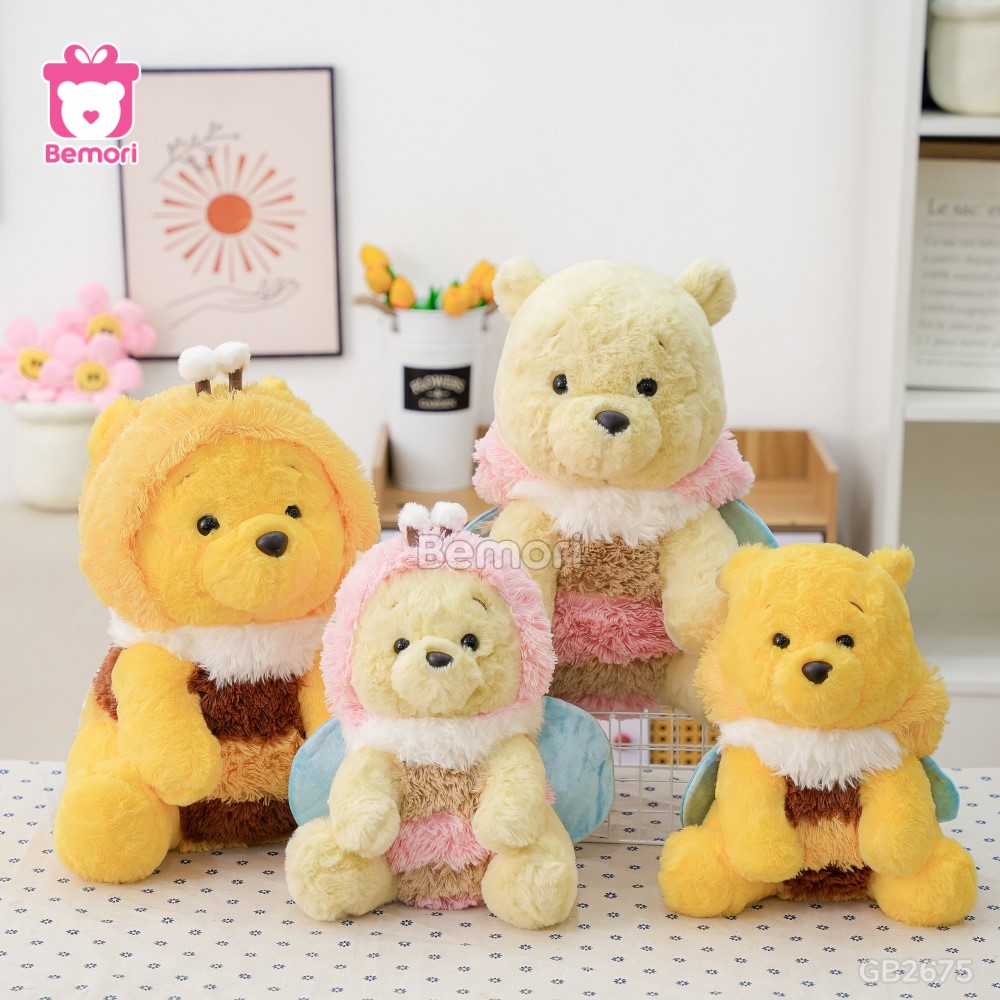 Gấu Bông Pooh Cosplay Ong