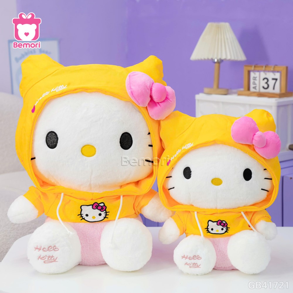 Gấu Bông Hello Kitty Áo Nỉ
