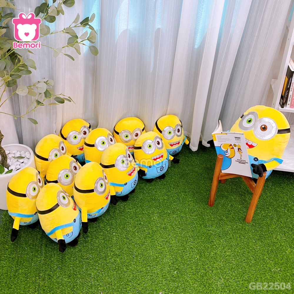 Gấu Bông Minion Niềng Răng - Được nhồi bông căng phồng êm ái