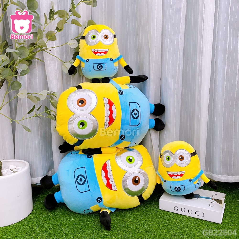 Gấu Bông Minion Niềng Răng - Hoặc làm gối ôm ấm áp