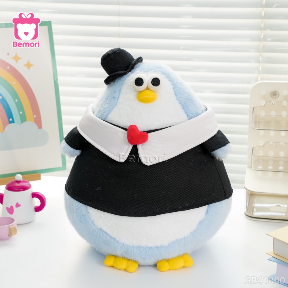 Gấu Bông Dâu Rể Cánh Cụt Love Penguin