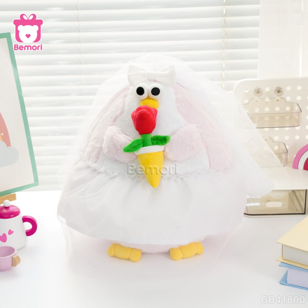 Gấu Bông Dâu Rể Cánh Cụt Love Penguin
