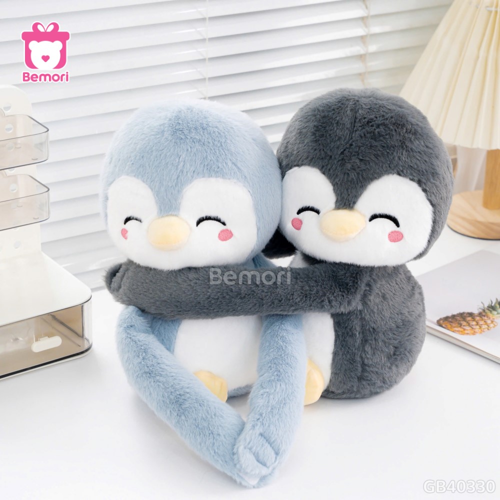 Gấu Bông Cặp Đôi BearHug - Cánh Cụt Pororo & Pipi