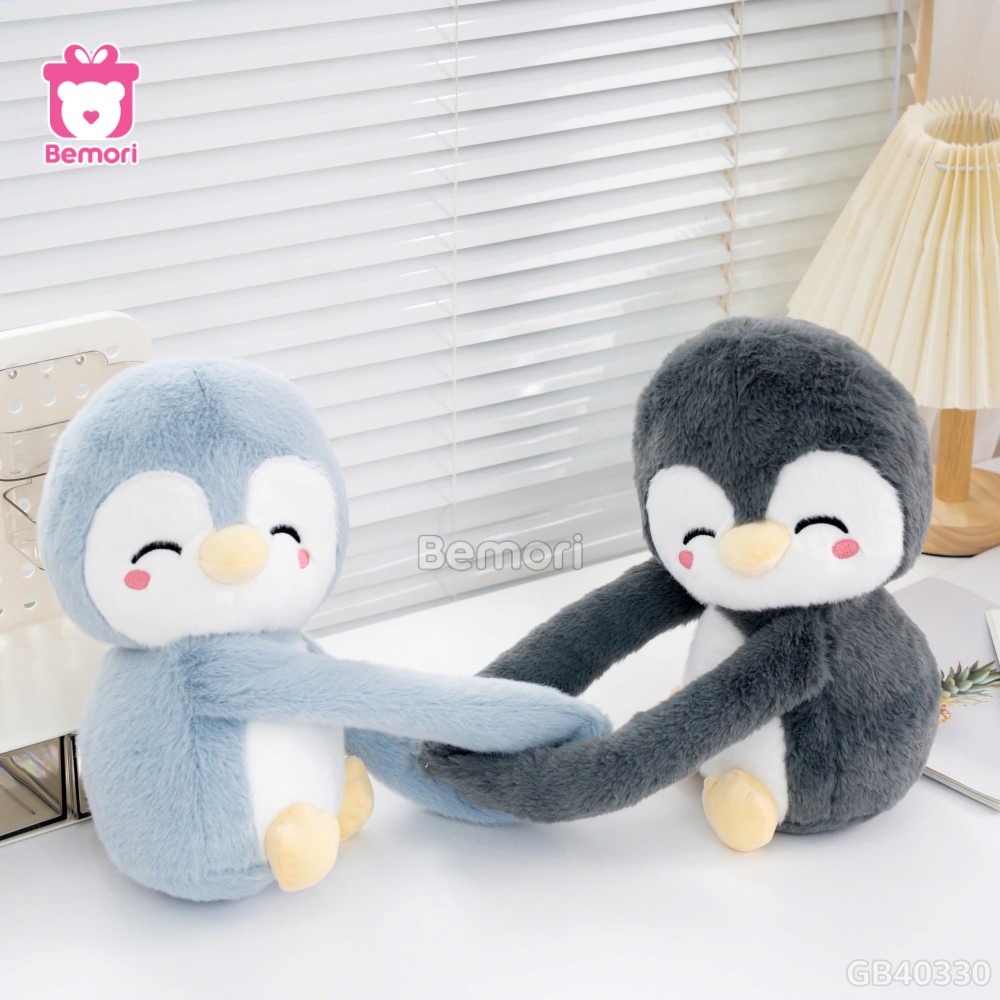 Gấu Bông Cặp Đôi BearHug - Cánh Cụt Pororo & Pipi