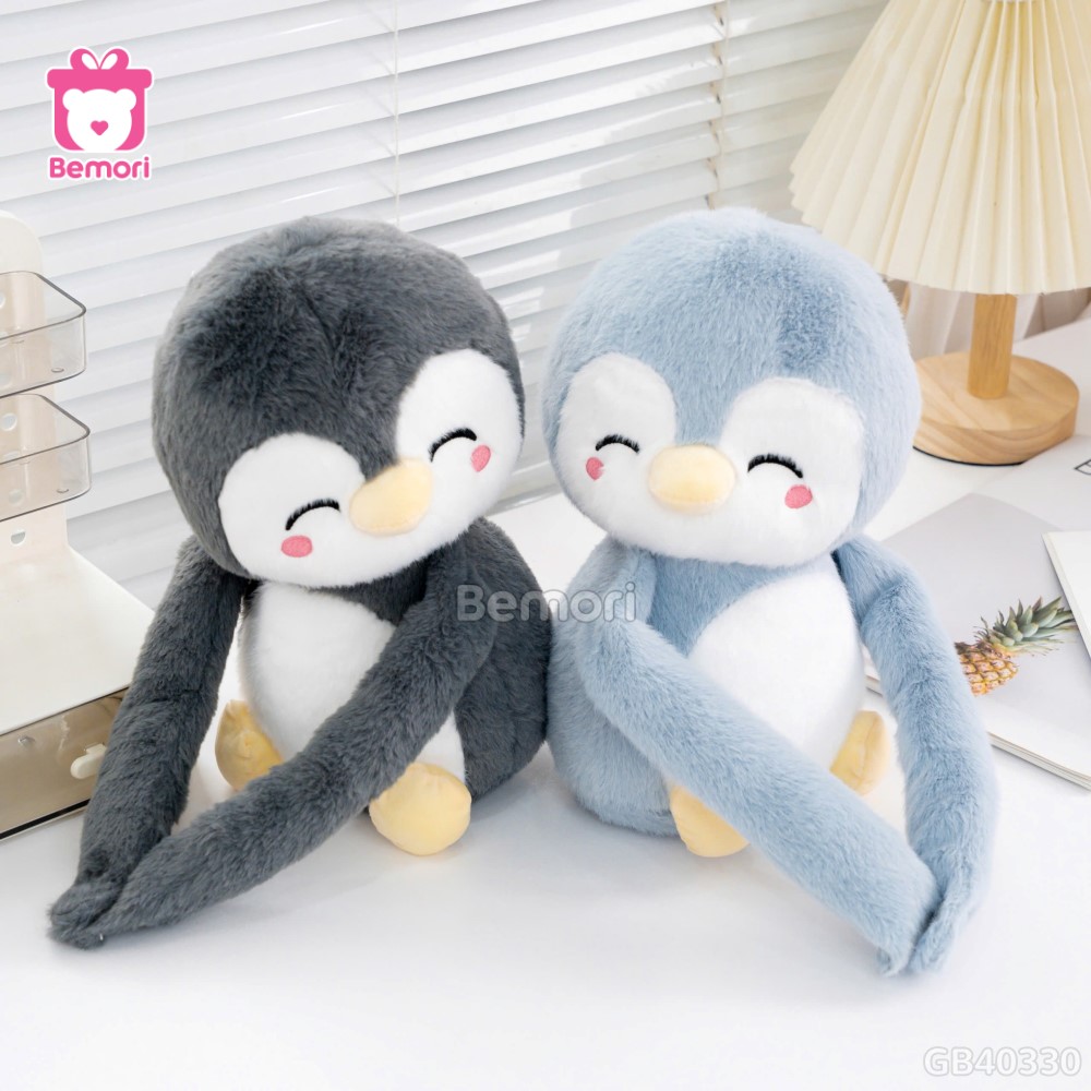 Gấu Bông Cặp Đôi BearHug - Cánh Cụt Pororo & Pipi