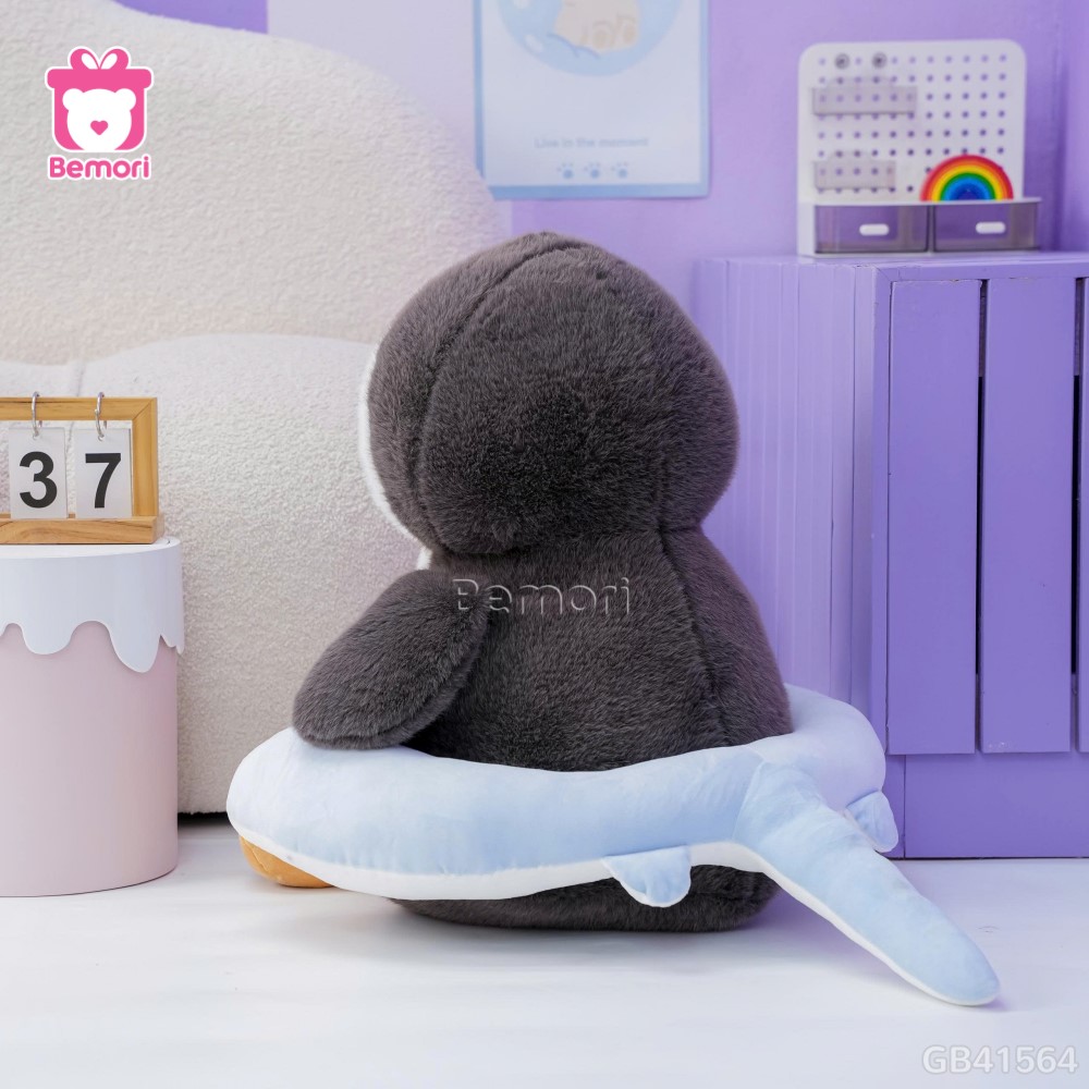 Cánh Cụt Bông Đeo Phao Bơi