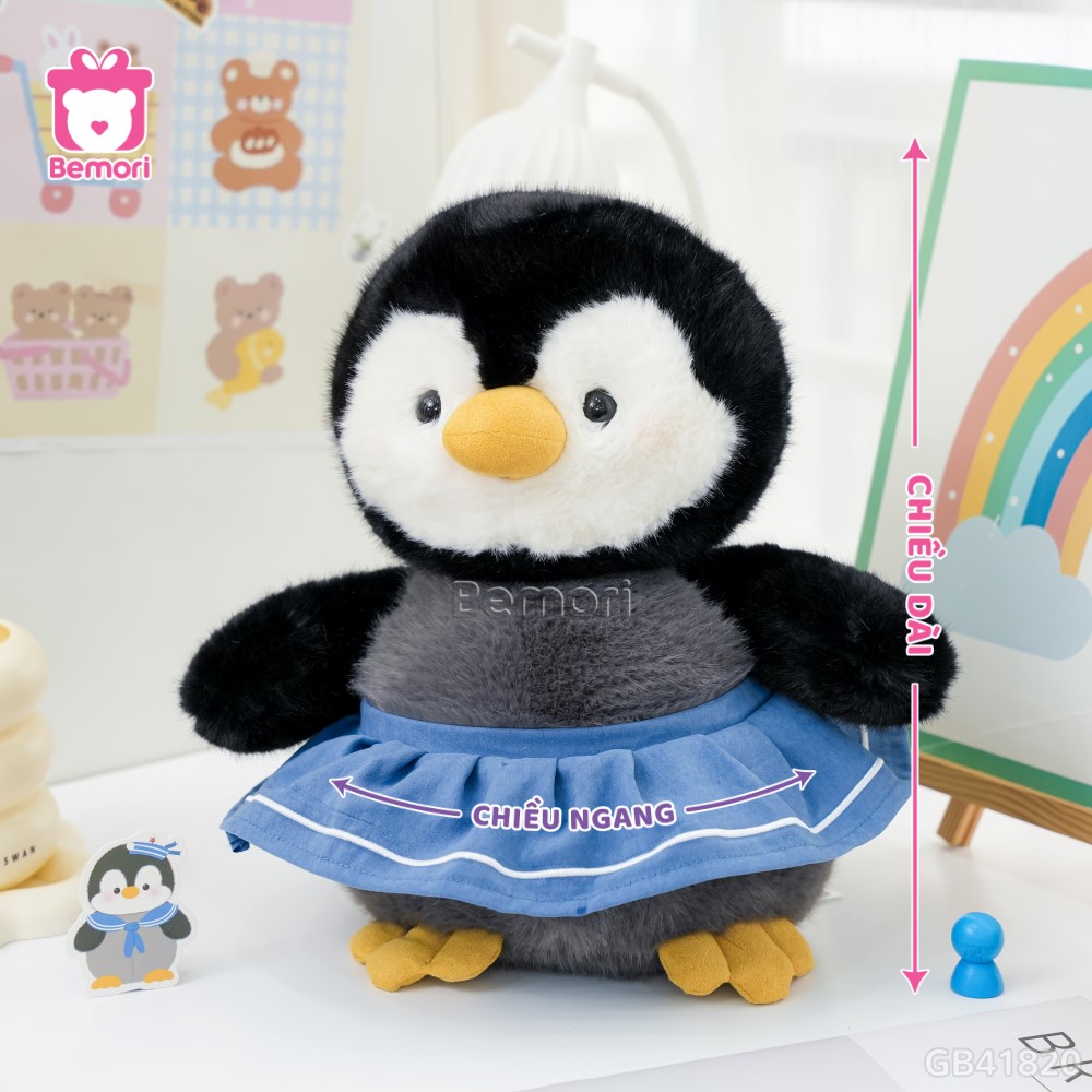 Cách đo kích thước của Cánh Cụt Bông Hải Quân