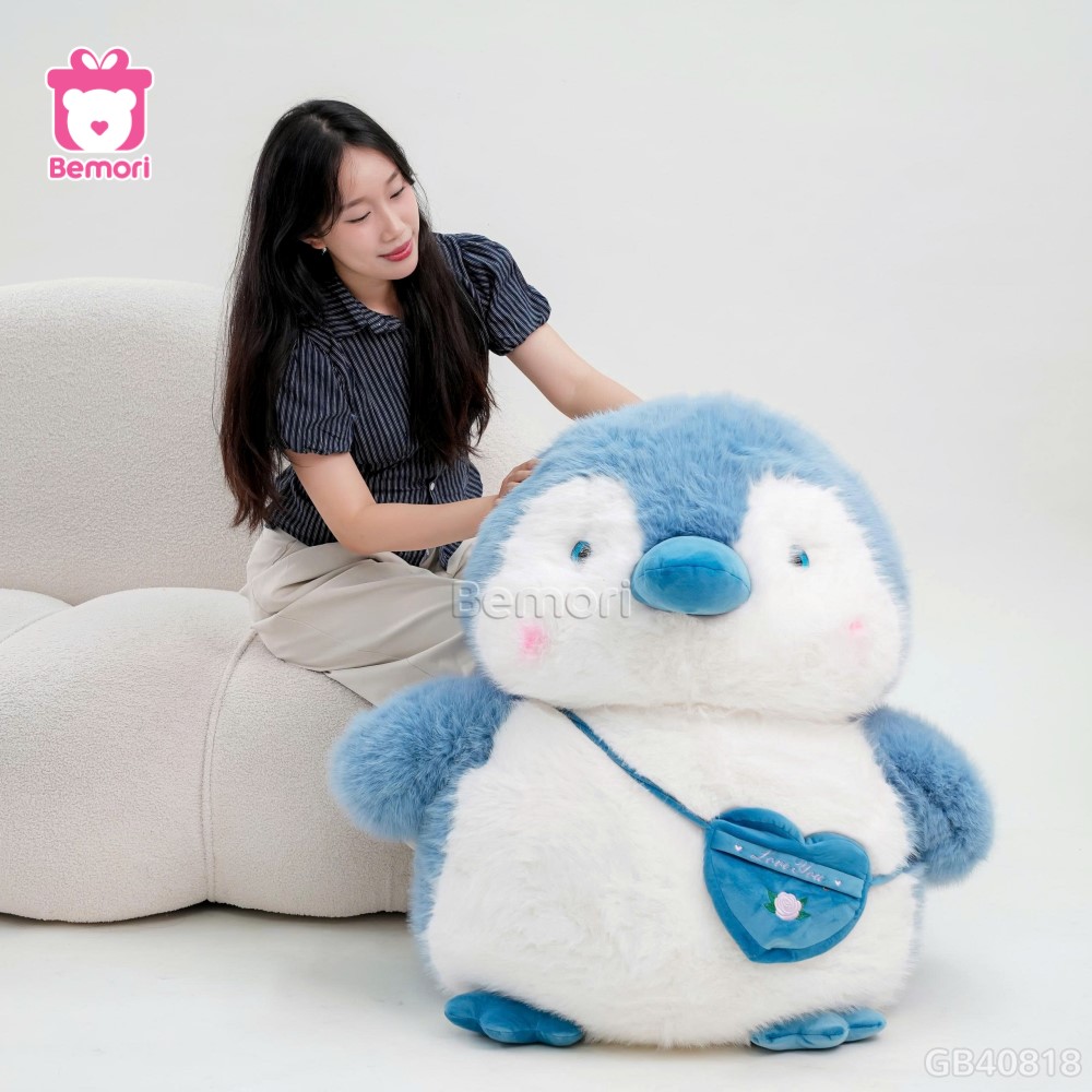 Cánh Cụt Bông Mập Mạp Đeo Túi