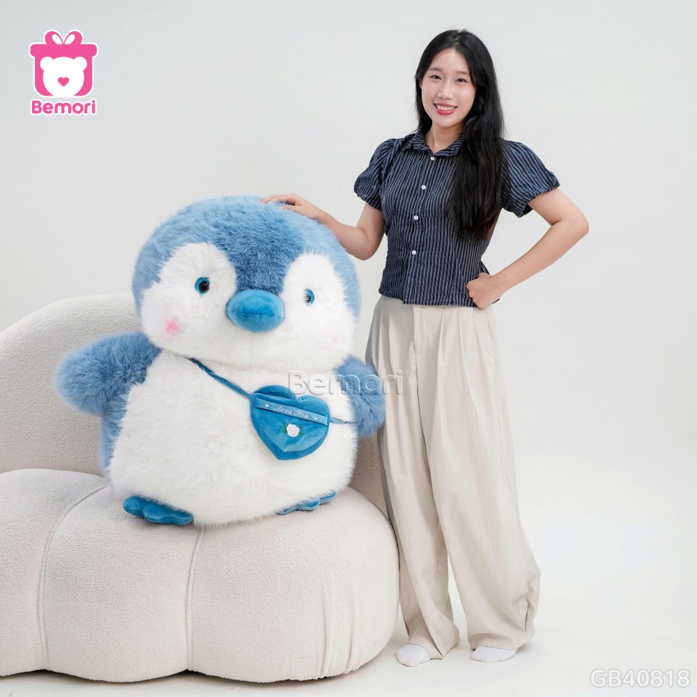 Cánh Cụt Bông Mập Mạp Đeo Túi
