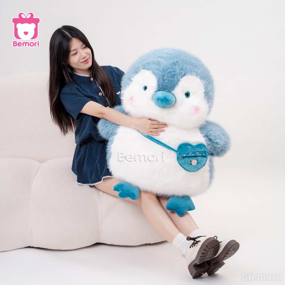 Cánh Cụt Bông Mập Mạp Đeo Túi