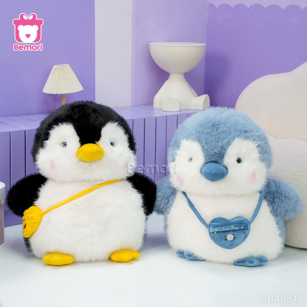 Cánh Cụt Bông Mập Mạp Đeo Túi