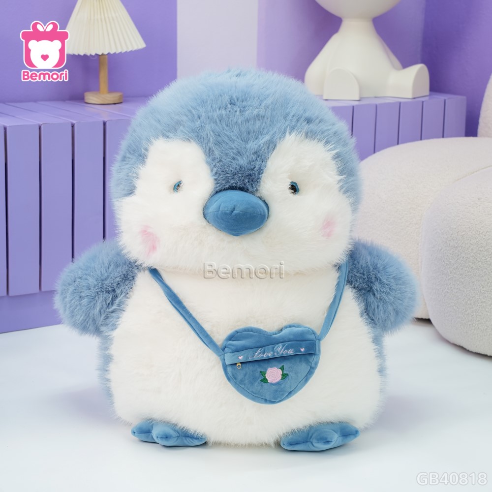 Cánh Cụt Bông Mập Mạp Đeo Túi