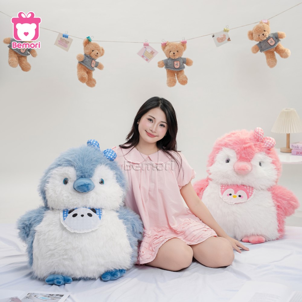 Cánh Cụt Bông Mập Mạp Đeo Yếm