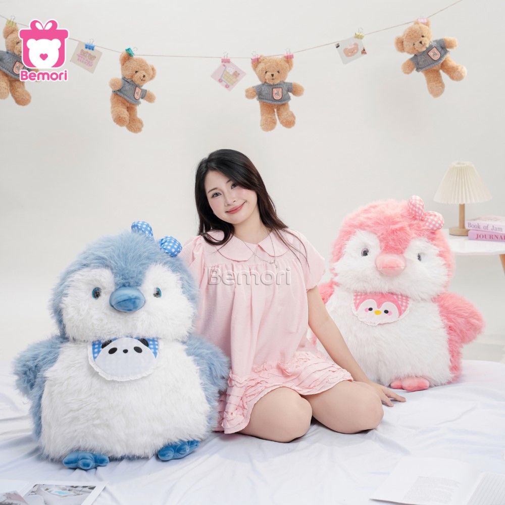 Cánh Cụt Bông Mập Mạp Đeo Yếm