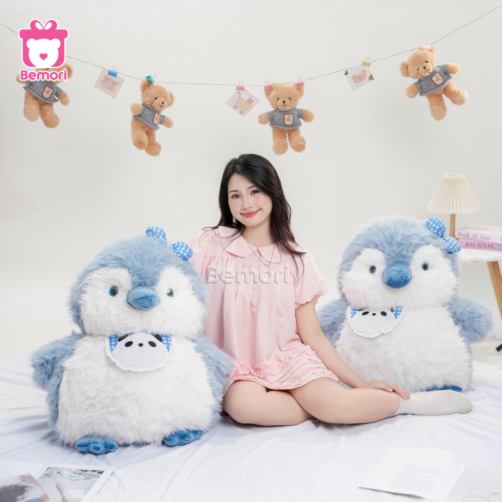 Cánh Cụt Bông Mập Mạp Đeo Yếm