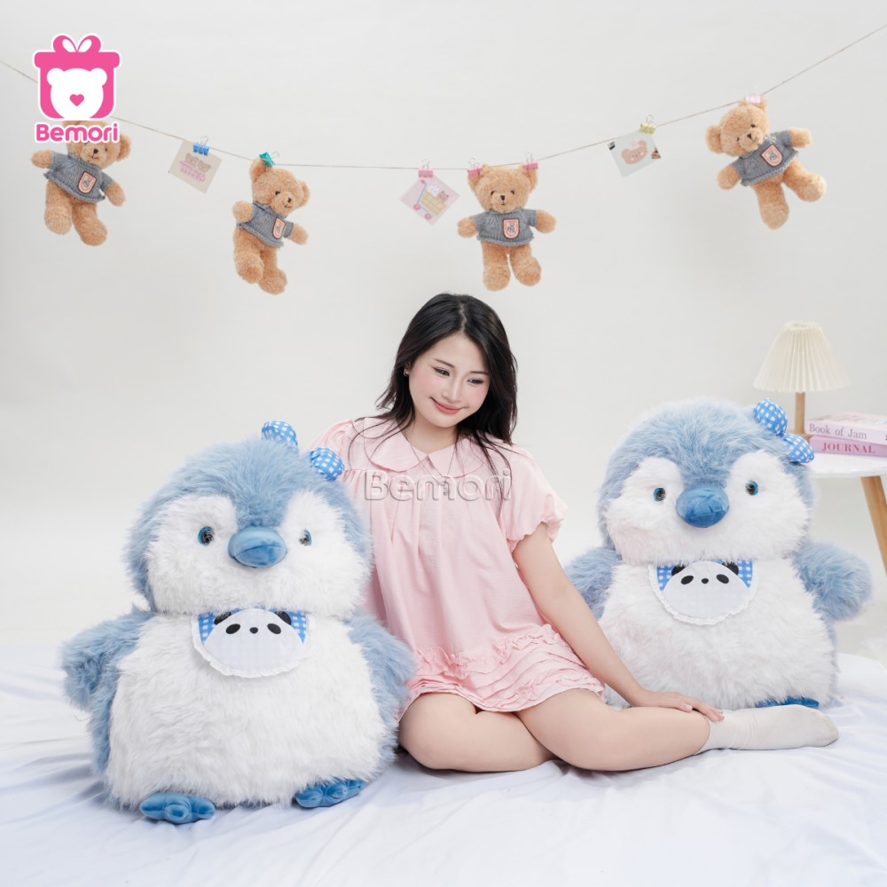 Cánh Cụt Bông Mập Mạp Đeo Yếm