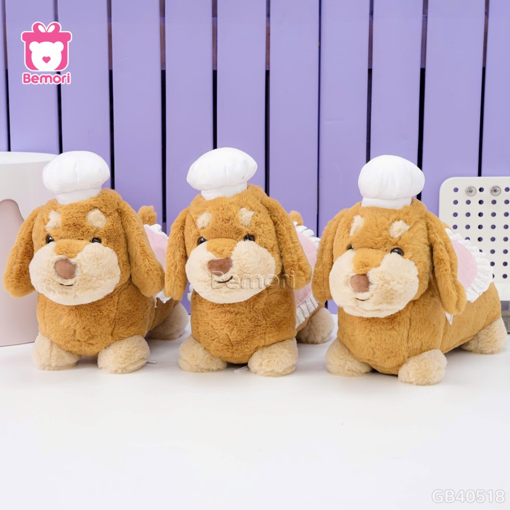 Chó Bông Dachshund Lạp Xưởng Đầu Bếp