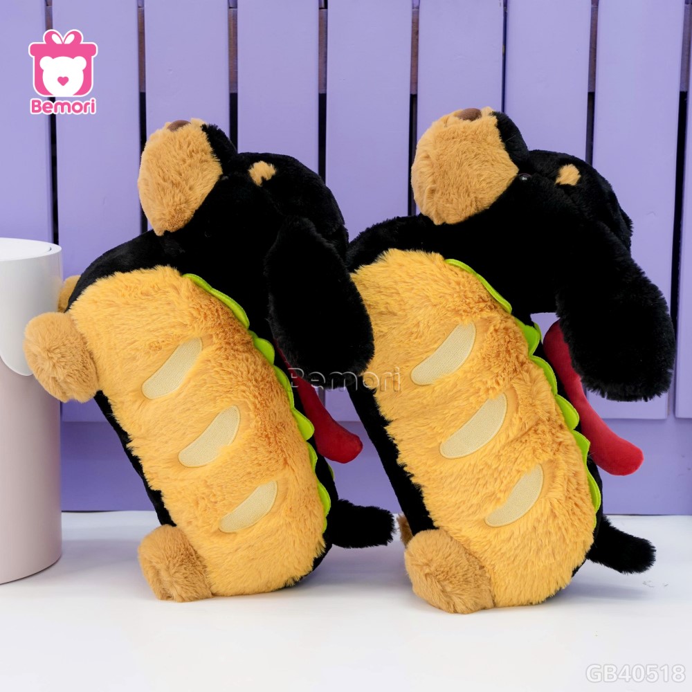 Chó Bông Dachshund Lạp Xưởng Hamburger