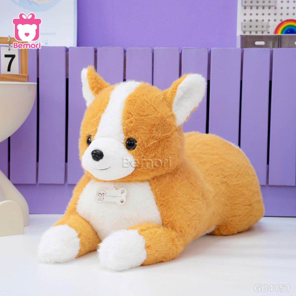 Chó Bông Đeo Xương Nằm