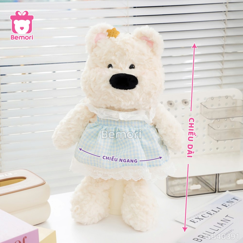 Chó Bông Puppy Váy Babydoll