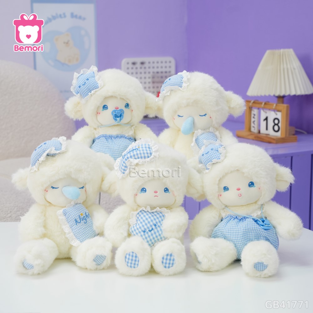 Cừu Bông Baby Ôm Sao