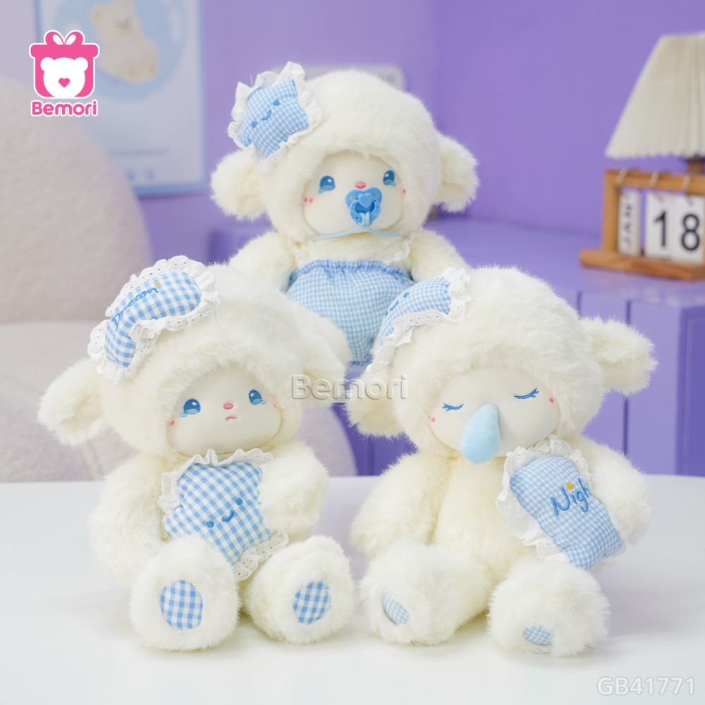 Cừu Bông Baby Ôm Sao