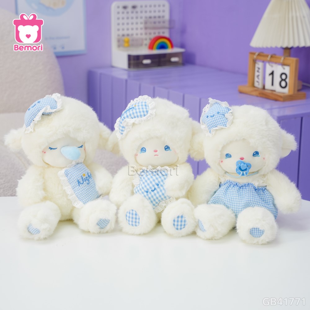 Cừu Bông Baby Ôm Sao