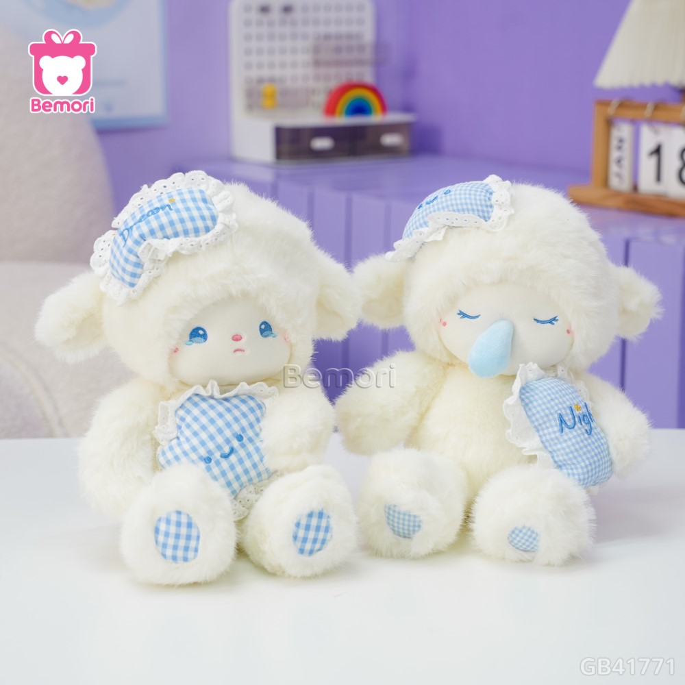 Cừu Bông Baby Ôm Sao