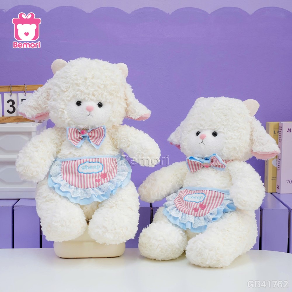 Cừu Bông Trắng Nơ