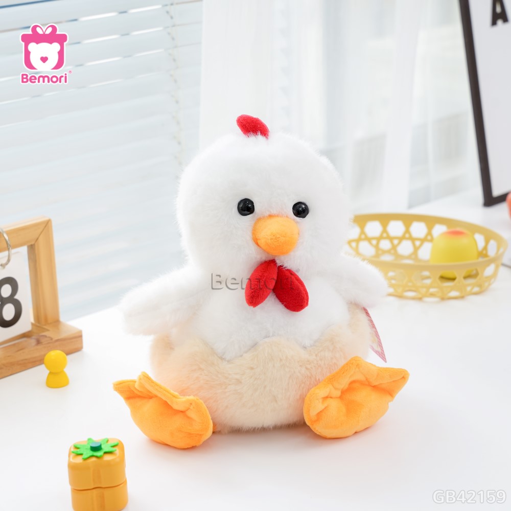 Bộ Thú Bông Vỏ Trứng