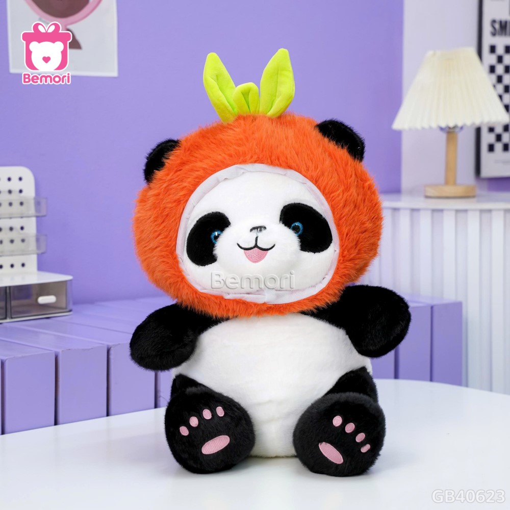 Gấu Trúc Bông Đội Quả