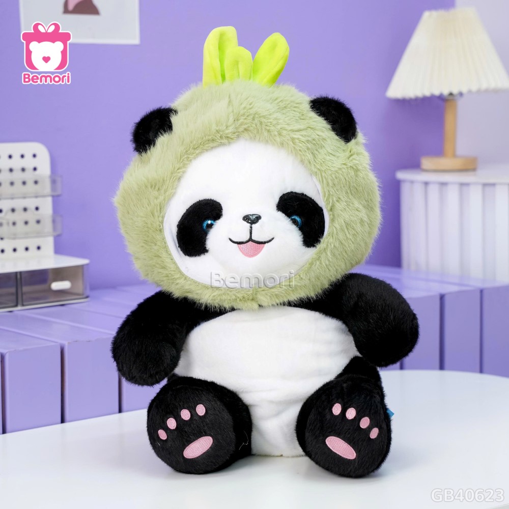 Gấu Trúc Bông Đội Quả