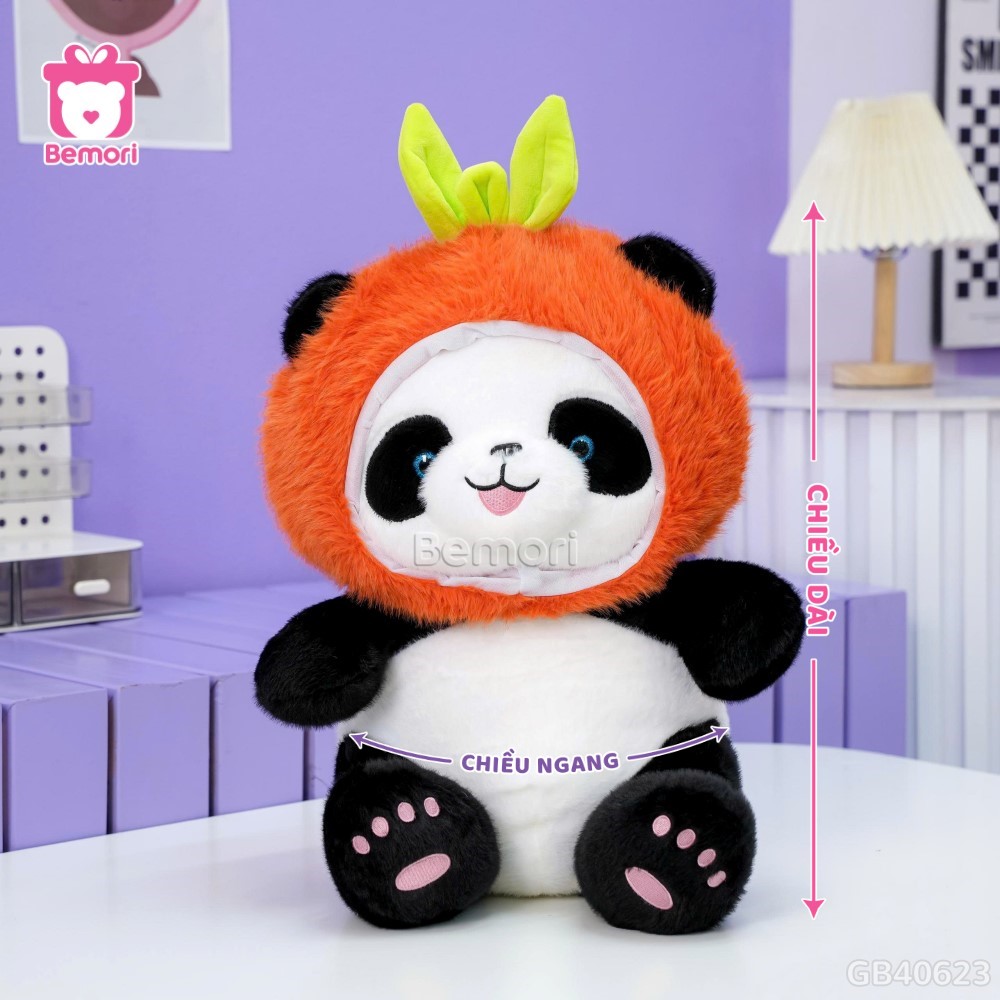 Gấu Trúc Bông Đội Quả
