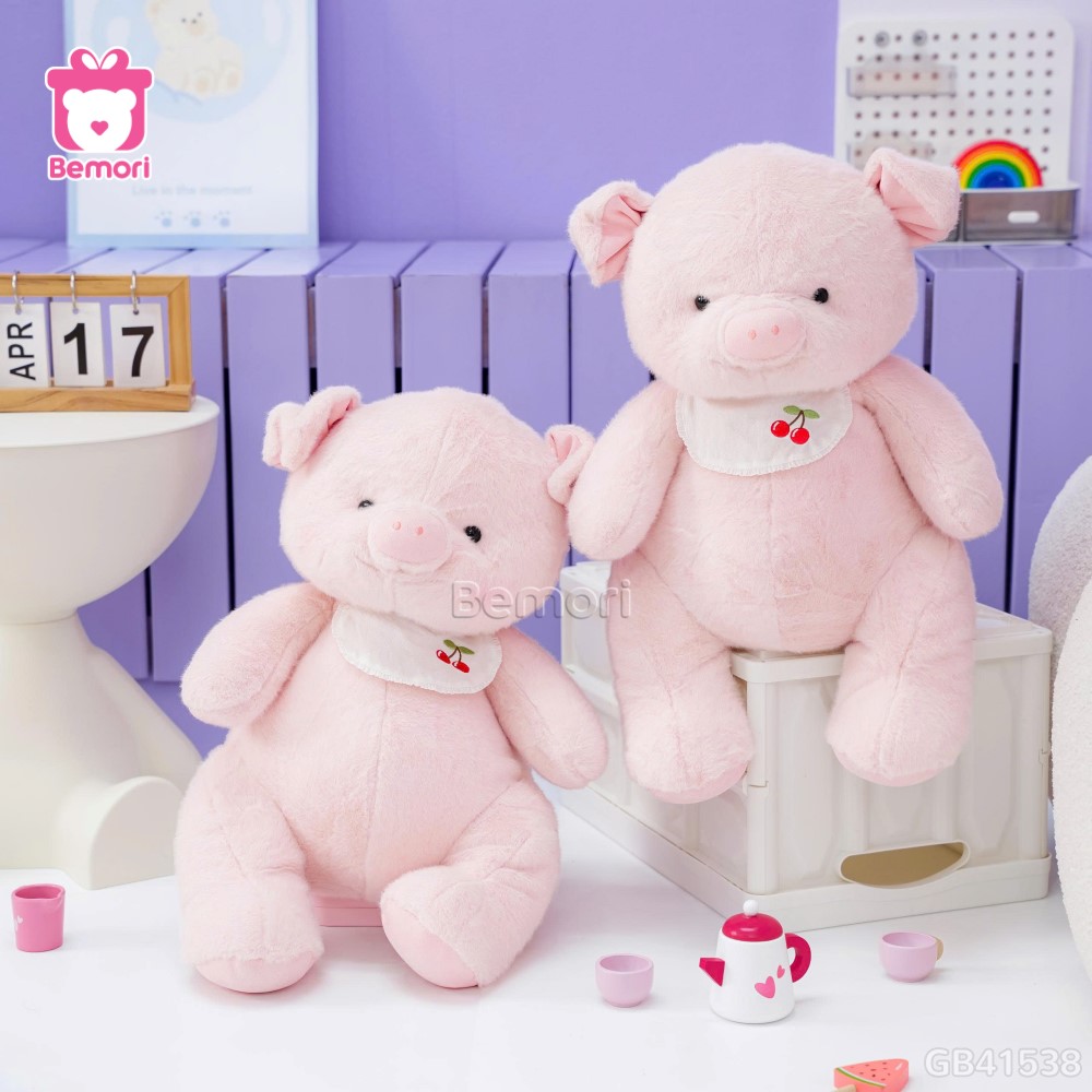 Heo Bông Hồng Yếm Cherry