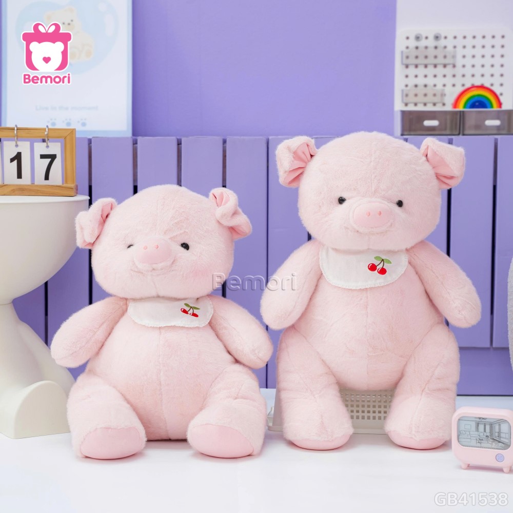 Heo Bông Hồng Yếm Cherry