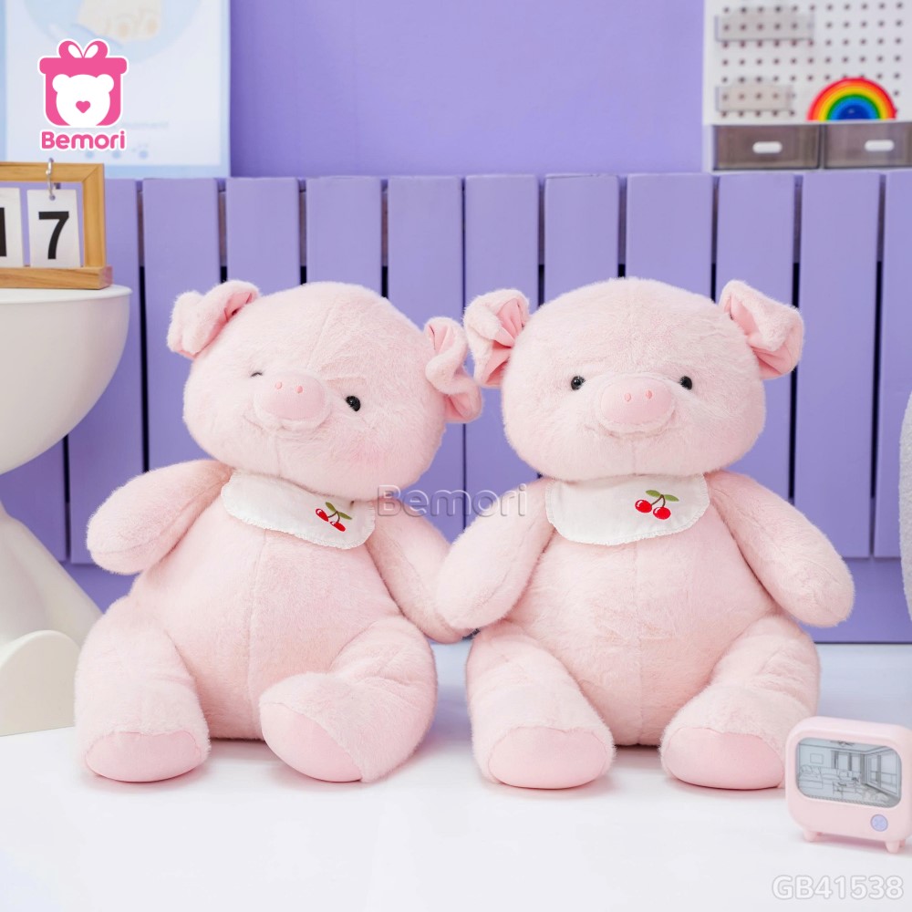 Heo Bông Hồng Yếm Cherry