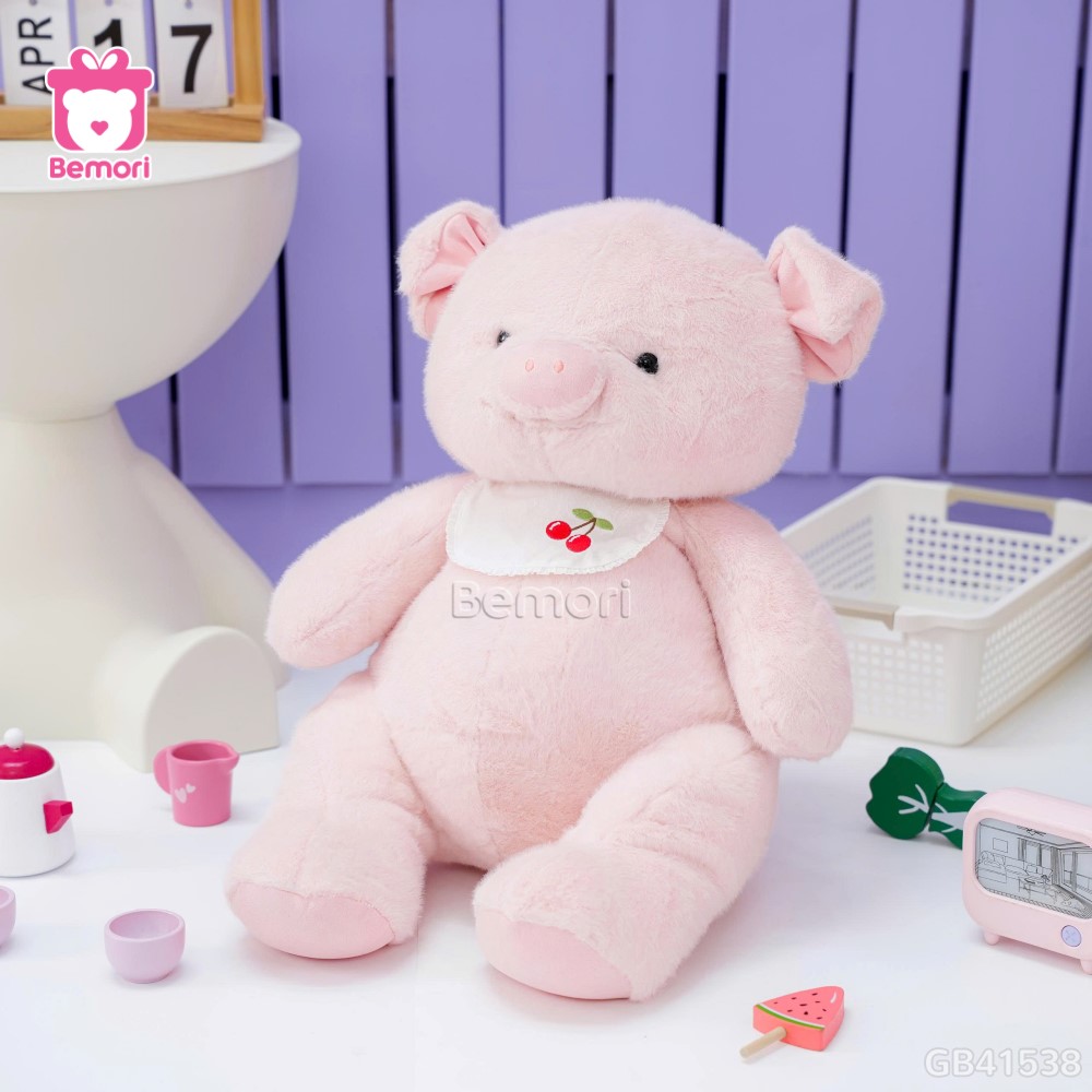 Heo Bông Hồng Yếm Cherry